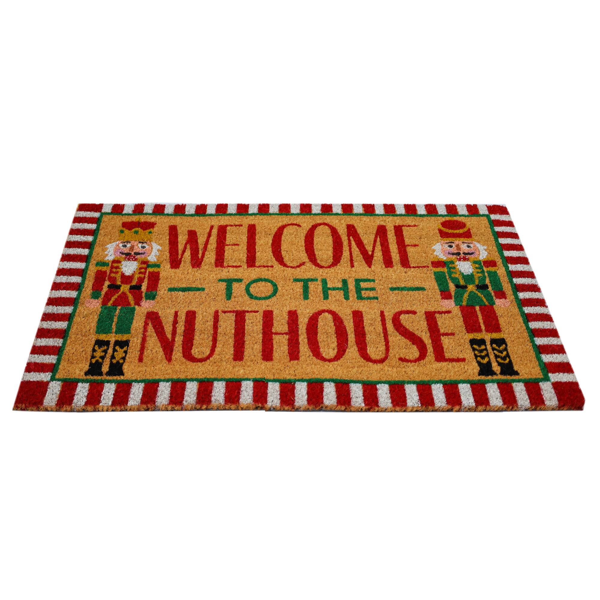 Welcome to the Nuthouse Doormat by Ashland®